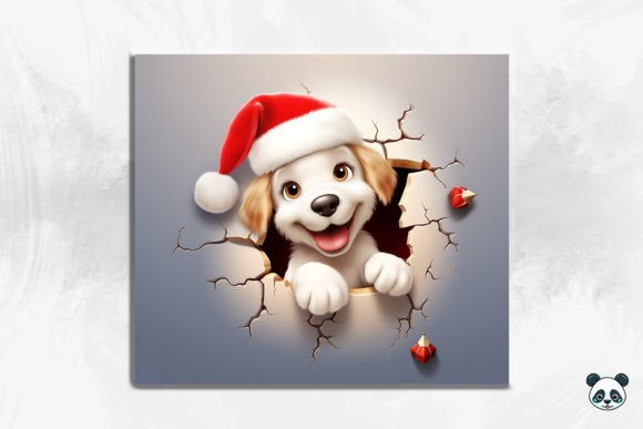3D Puppy Tumbler Wrap Sublimation 2 Guide