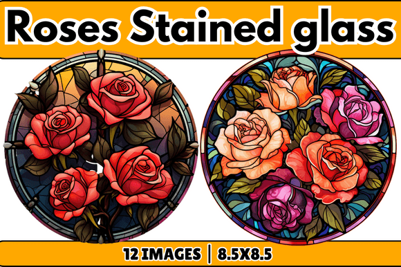 Bringing Light and Color to Your Projects with Roses Stained Glass Designs