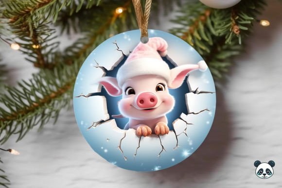 Creating Magical Holidays with a Piglet 3D Christmas Ornament Design