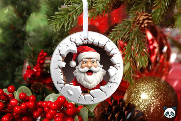 Elevate Holiday Designs with 3D Santa Assets