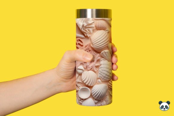 Elevating Custom Drinkware: The Rise of High-Fidelity 3D Seashell Sublimation Designs