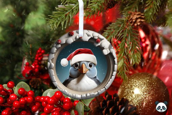 Elevating Holiday Decor with Quail 3D Christmas Ornament Sublimation Designs