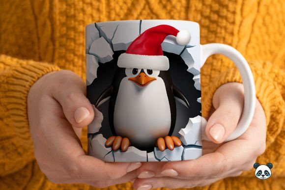 Elevating Holiday Merchandise: The Strategic Value of 3D Christmas Penguin Mug Wraps