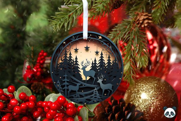 Evaluating the Christmas Lights 3D Christmas Ornament 1 for Sublimation Projects