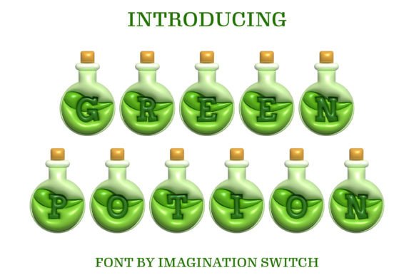 Green Potion: A 3D Typography Evaluation for Design Projects