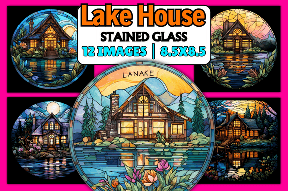 Lake House Stained Glass: A Creative Digital Asset Guide
