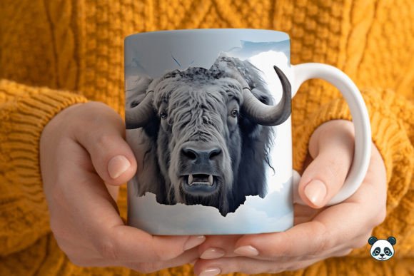 Mastering the 3D Musk Ox Mug Wrap Sublimation 1 for Professional Results