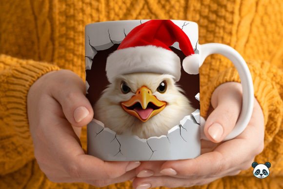 Strategic Application of the 3D Christmas Bantam Mug Wrap for Seasonal Product Lines