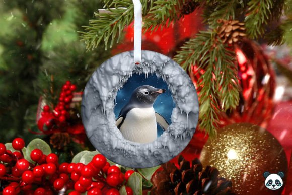 Strategic Application of the 3D Penguin Christmas Ornament 2 Design for Seasonal Product Lines