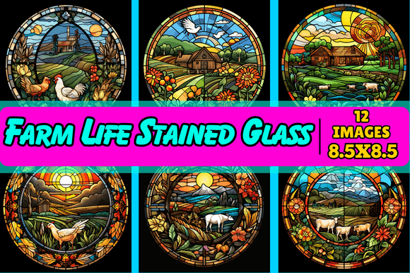 Unlocking the Charm of Farm Life Stained Glass for Your Next Creative Project